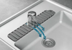 Abtropfmatte Gravity slim 2 in 1 Wischen & Reinigen|Wischen & Reinigen