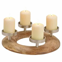Adventskranz Ø 30 cm Kerzen & Kerzenhalter