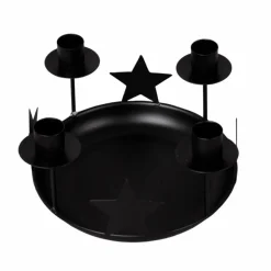 New Adventskranz null Kerzen & Kerzenhalter