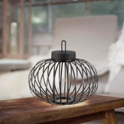 JUST LIGHT. Außentischleuchten|Außentischleuchten|Akku-Tischleuchte Gabbia