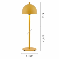 SCHÖNER WOHNEN-Kollektion Akku-Tischleuchte Bellis