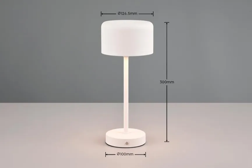 Reality Leuchten Akku-Tischleuchte Jeff