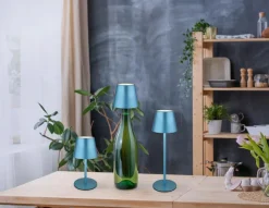 Globo Außentischleuchten|Außentischleuchten|Akku-Tischleuchte Vannie I