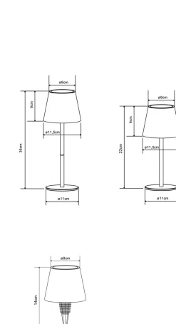 Discount Akku-Tischleuchte Vannie I Außentischleuchten|Außentischleuchten