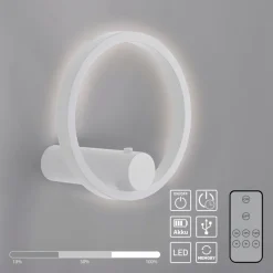 JUST LIGHT. Akkuleuchten|Wandleuchten|Akku-Wandleuchte Archie