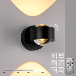 JUST LIGHT. Akku-Wandleuchte Chia