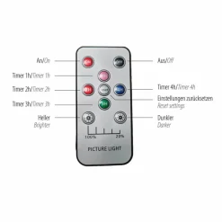 JUST LIGHT. Akku-Wandleuchte Chia