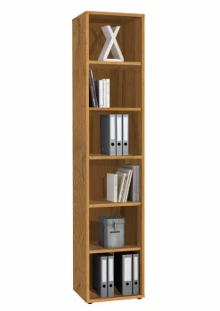 Discount Aktenregal Calvia, schmal 6OH Büroschränke & Regale|Büromöbel-Serien