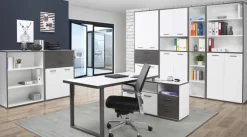 FORTE Büroschränke & Regale|Büromöbel-Serien|Aktenschrank 2-trg. Keflavik