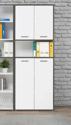 Best Aktenschrank 4-trg. Keflavik Büroschränke & Regale|Büromöbel-Serien