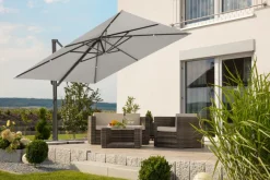 Schneider Schirme Ampelschirm Rhodos Smart 300 x 300 cm