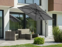 Ampelschirm Rhodos Junior 230 x 230 cm Sonnenschirme