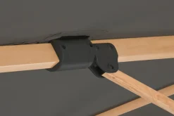 Outlet Ampelschirm Rhodos Twist Woody 300x300cm Sonnenschirme