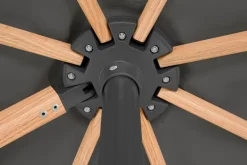 Outlet Ampelschirm Rhodos Twist Woody 300x300cm Sonnenschirme