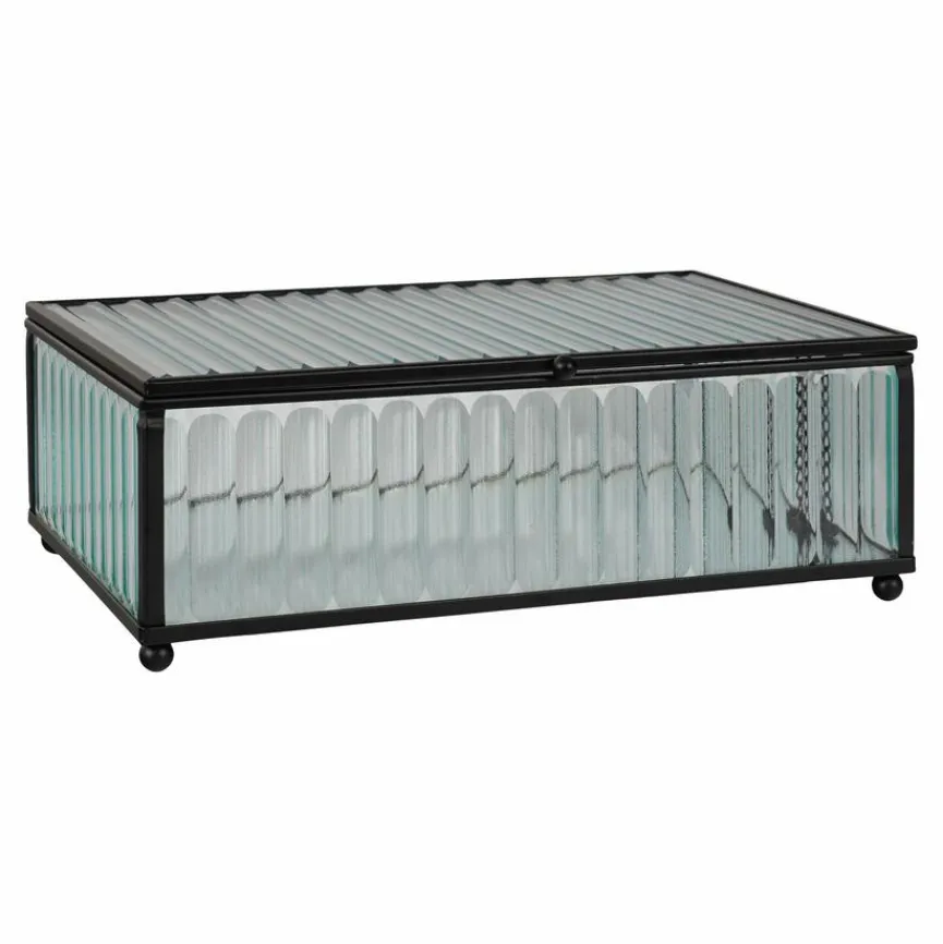 DAHEIM Aufbewahrungsboxen & Behälter|Aufbewahrungsboxen & Behälter|Aufbewahrungsbox Santorini 20 x 13 cm