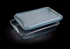 BOHEMIA Cristal Auflaufform Simax 3tlg.