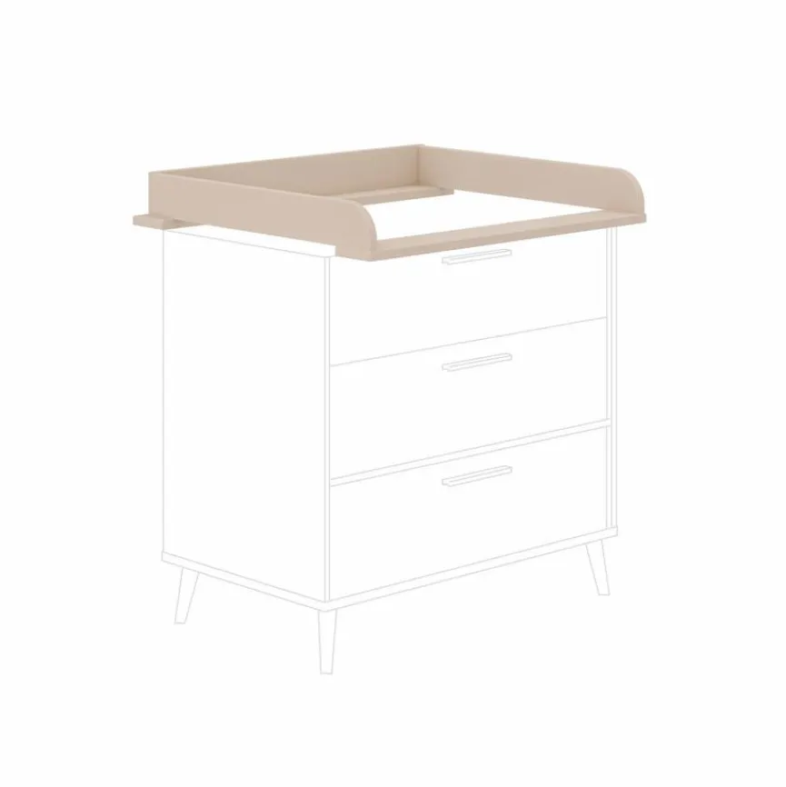 Outlet Babyzimmer-Set Eefje 4tlg. Kinder Babyzimmer-Komplettsets|Babyzimmer-Komplettsets