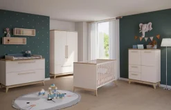 Discount Babyzimmer-Set Stiene 4tlg. Kinder Babyzimmer-Komplettsets|Babyzimmer-Komplettsets