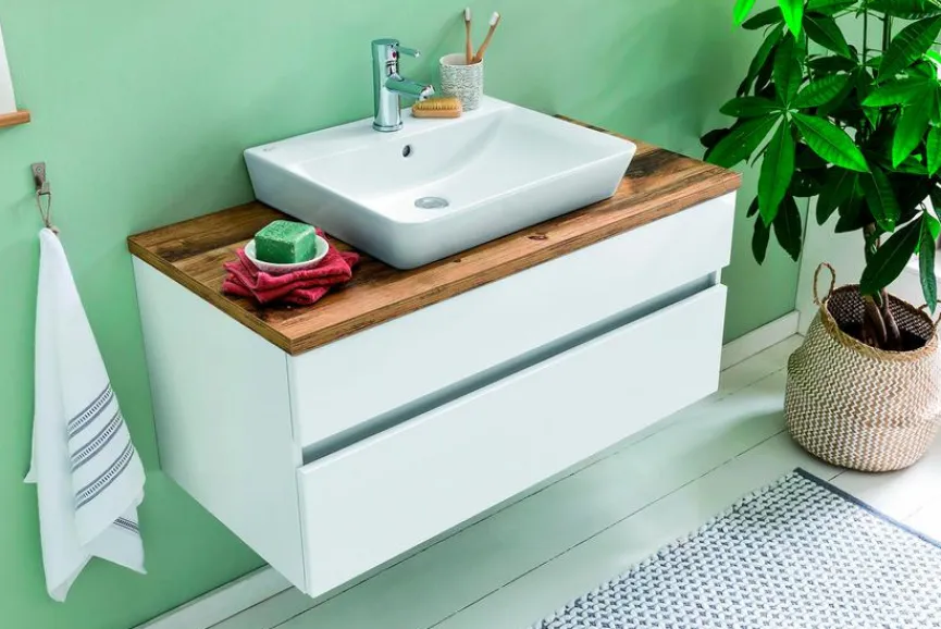 Puris Gästebäder-Komplettsets|Badezimmer-Komplettsets|Badmöbel-SET Zoom