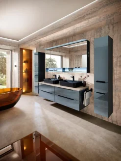 New Badmöbel-Set Leonardo Living Waschbeckenunterschränke