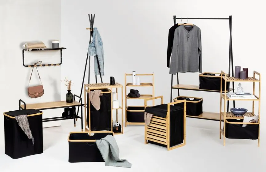 Best Badregal Ecori 44 x 93,5 cm Badzubehör|Badregale