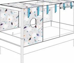 Kinder Paidi Kinderbetten|Kinderbetten|Baldachin-Set , Wikinger