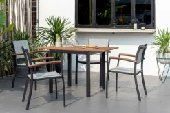 Best Balkontisch ausziehbar Compact 70/126x75 cm Balkontische