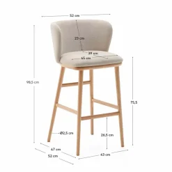Kave Home Barhocker|Barhocker Ciselia