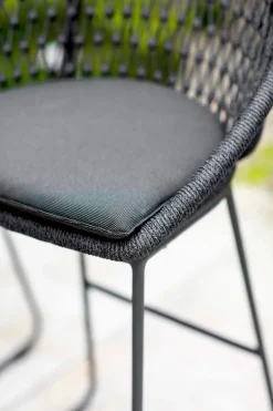 NIEHOFF GARDEN Gartenstühle|Barhocker Kuta, Alu/Kordelflechtung
