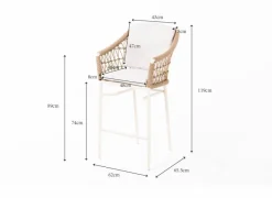 Clearance Barhocker Mykonos Gartenstühle