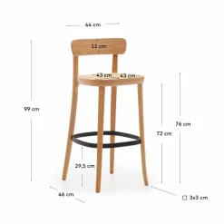 Kave Home Barhocker Romane