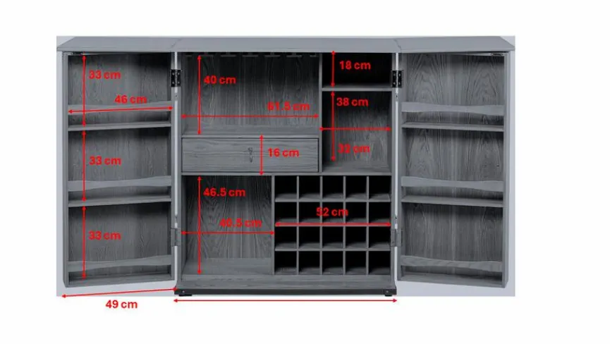 KARE DESIGN Barschrank Venezia 87868