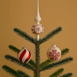 Baumspitze Farbenfroher Winter 28,5 cm