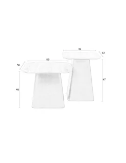 Online Beistelltisch 2er-Set Baru Couchtische