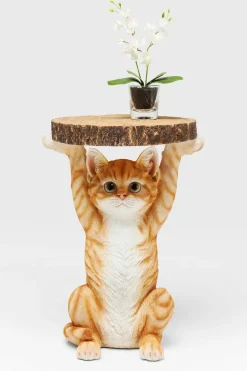 KARE DESIGN Dekofiguren|Dekofiguren Tiere & Pflanzen|Beistelltisch Ms. Cat 81957