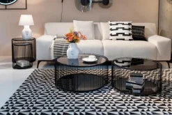 KARE DESIGN Couchtische|Beistelltisch Wire Double 87441 2er Set