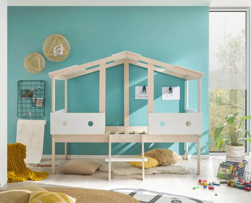 Kinder BEGABINO Kinderbetten|Kinderbetten|Bett Cortino 90 x 200 cm