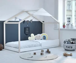 New Bett Gaia 90 x 200 cm Kinder Kinderbetten|Kinderbetten