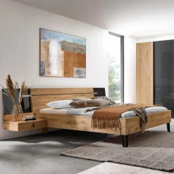 Thielemeyer Bett mit Nachttischen Cubo 180 x 200 cm