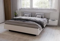 FORTE Bett mit Nachttischen Nektarius 180 x 200 cm