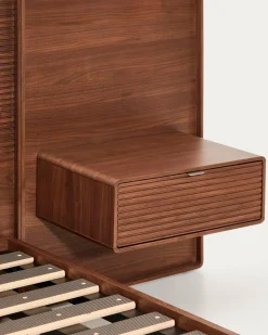 Outlet Bett mit Nachttischen Norlen 160 x 200 cm Betten