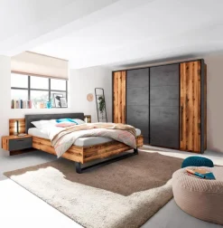 Pol Power Bett mit Nachttischen Sarnia 180 x 200 cm