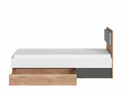 Discount Bett mit Polsterkopfteil Twenty 90 x 200 cm Kinder Jugendbetten|Jugendbetten