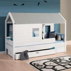 Hot Bett Tiny House 90 x 200 cm Kinder Kinderbetten|Kinderbetten