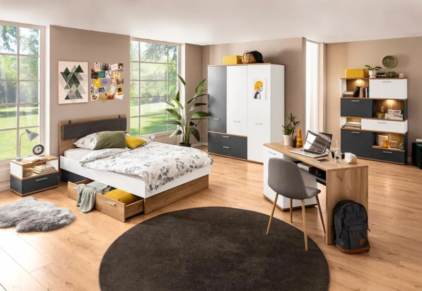Kinder Wójcik Jugendbetten|Jugendbetten|Bett Twenty 90 x 200 cm
