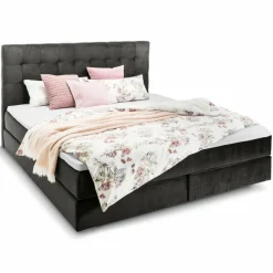 Ergodream Betten|Boxspringbett Lund 200 x 200 cm