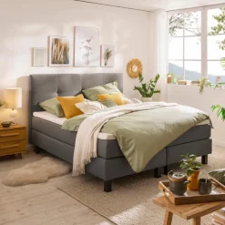 Ergodream Betten|Boxspringbett Lund 200 x 200 cm