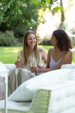 DAHEIM Champagnerglas Streifen