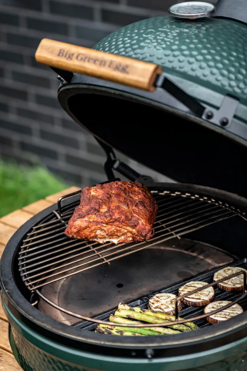 Big Green Egg Grillzubehör|ConvEGGtor Halbrund Large