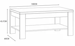 FORTE Couchtische|Couchtisch Bohol